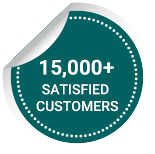15000 Satisfied Customers